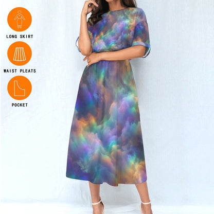 Women's Elastic Waist Dress