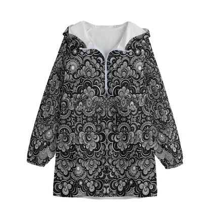 Unisex Windbreaker Long Jacket