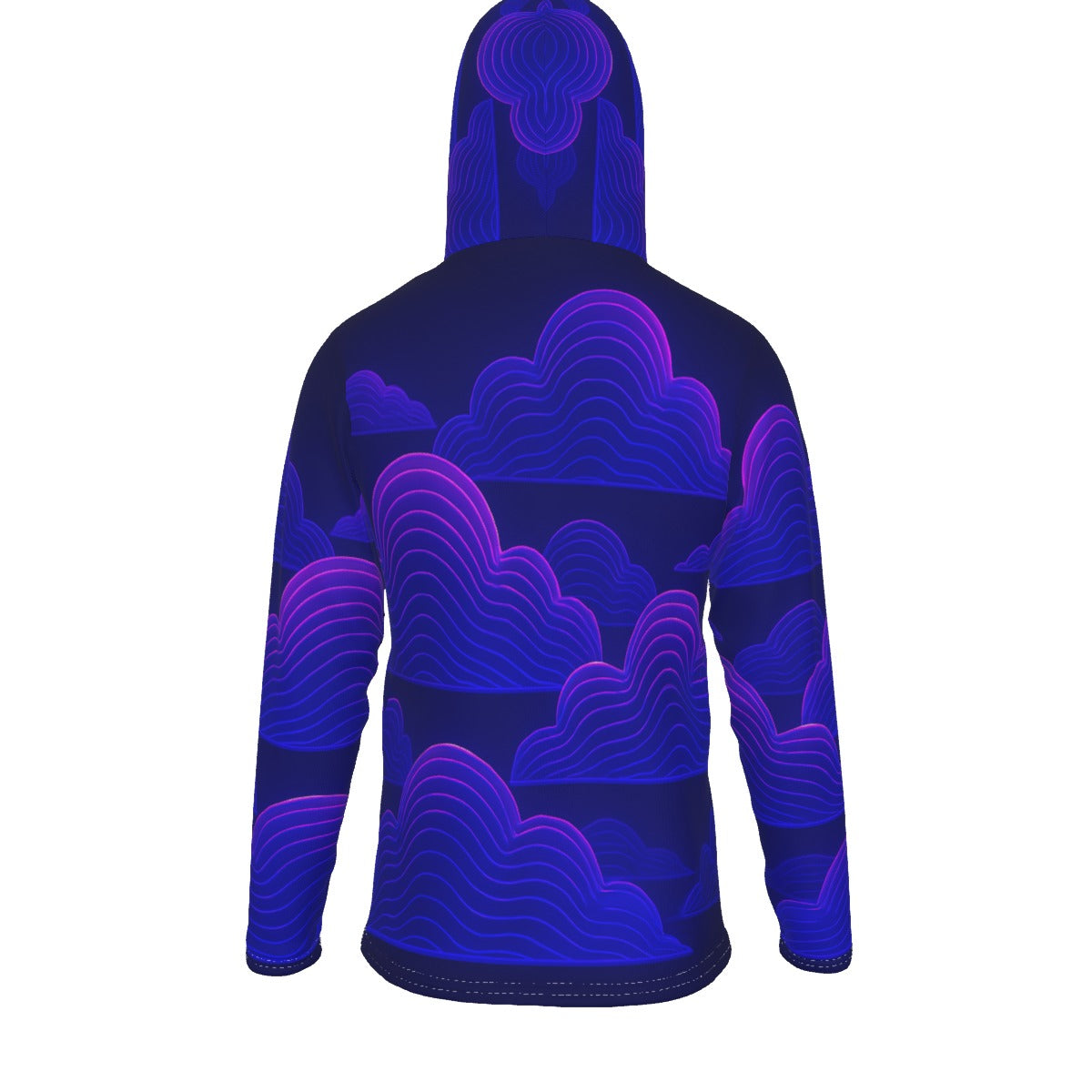 Men's Pullover Hoodie With Mask - view 2