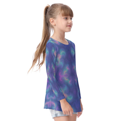 Unisex Kid's Long Sleeve O-neck T-shirt