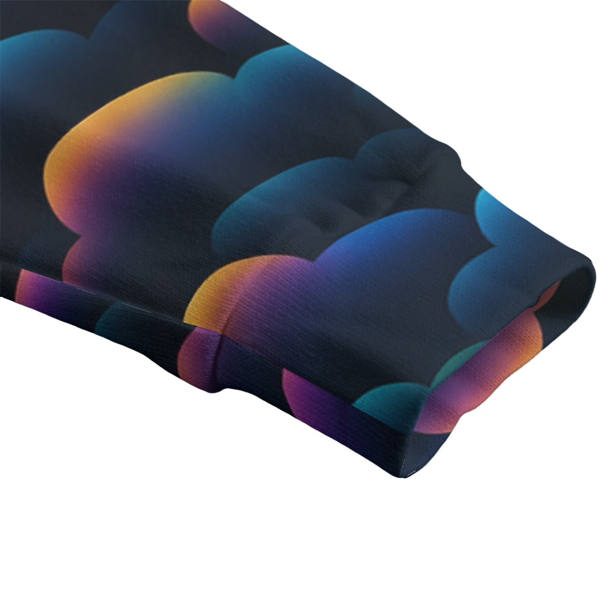 Unisex V-neck Knitted Fleece Cardigan With Button Closure