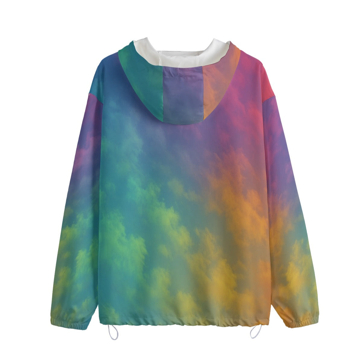 Unisex Pullover Jacket With Zipper Closure