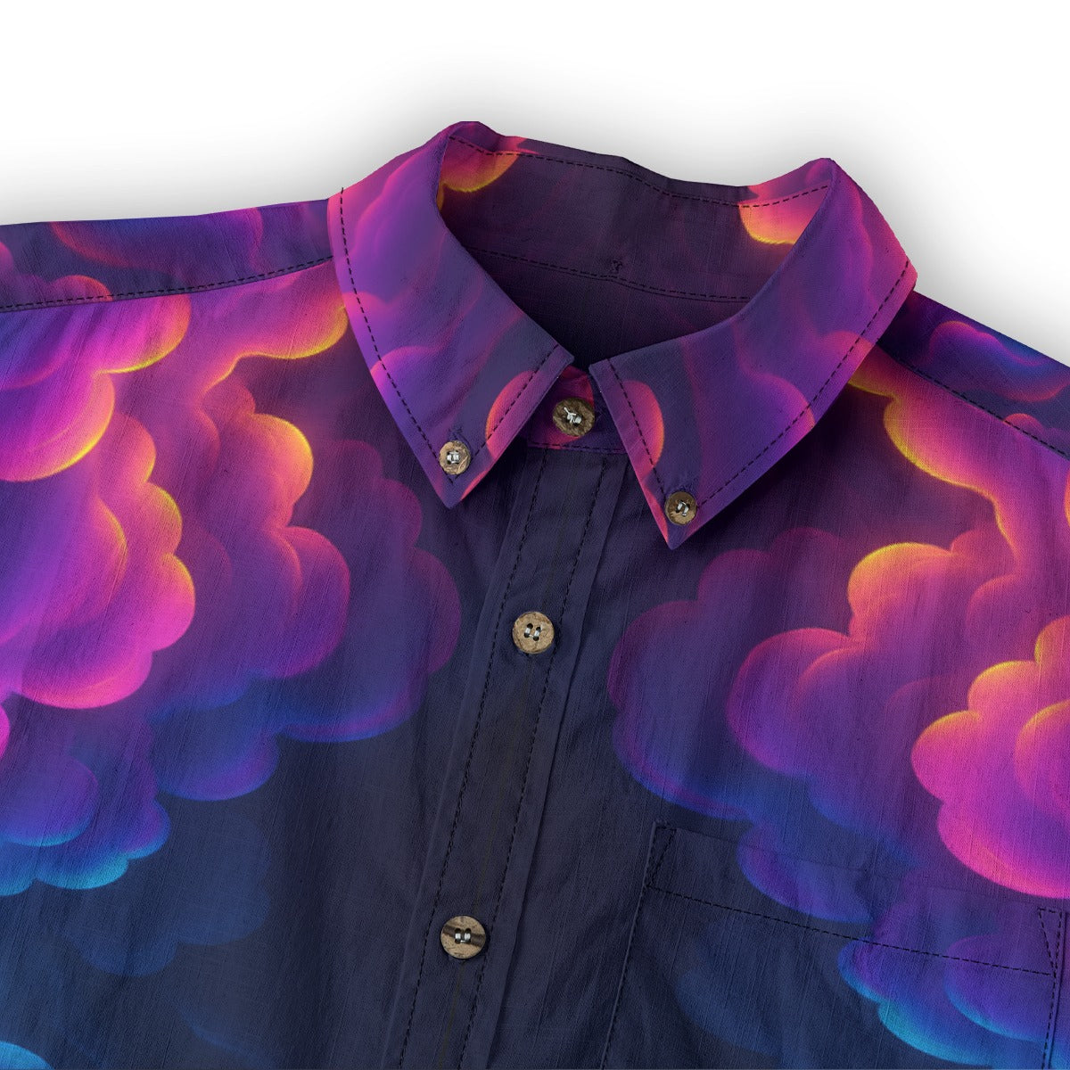 Men's Casual Lapel Long Sleeve Shirt|125GSM Cotton