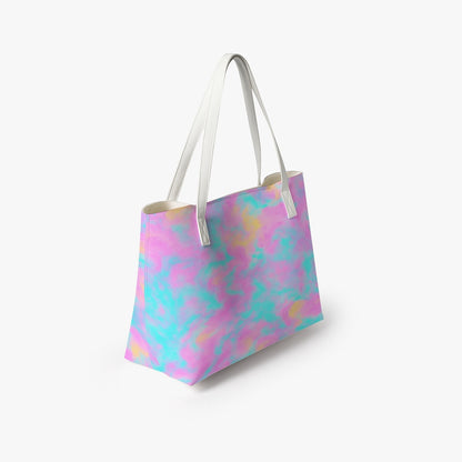 Unisex Stylish PU Leather Tote Bag