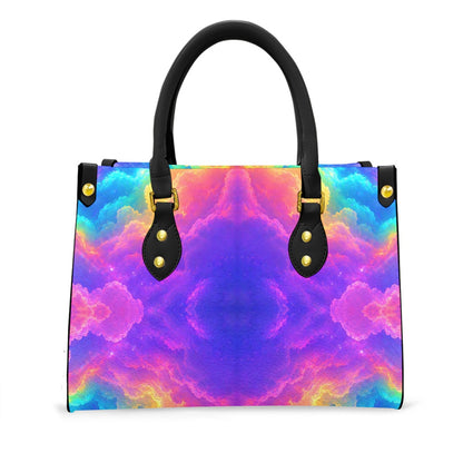 Women's Tote Bag With Black Handle