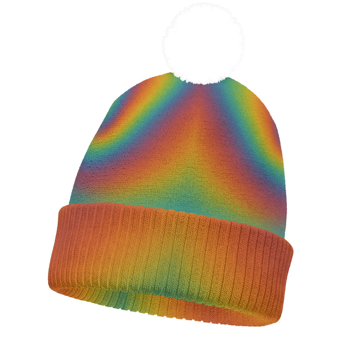 Unisex Knitted Hat With Pom-Pom