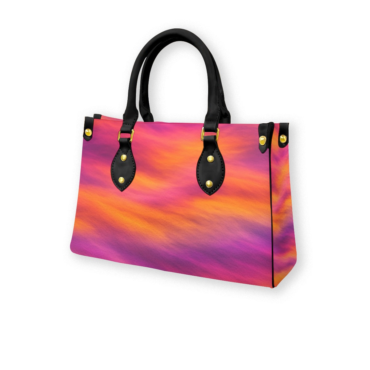 Women's Tote Bag With Black Handle