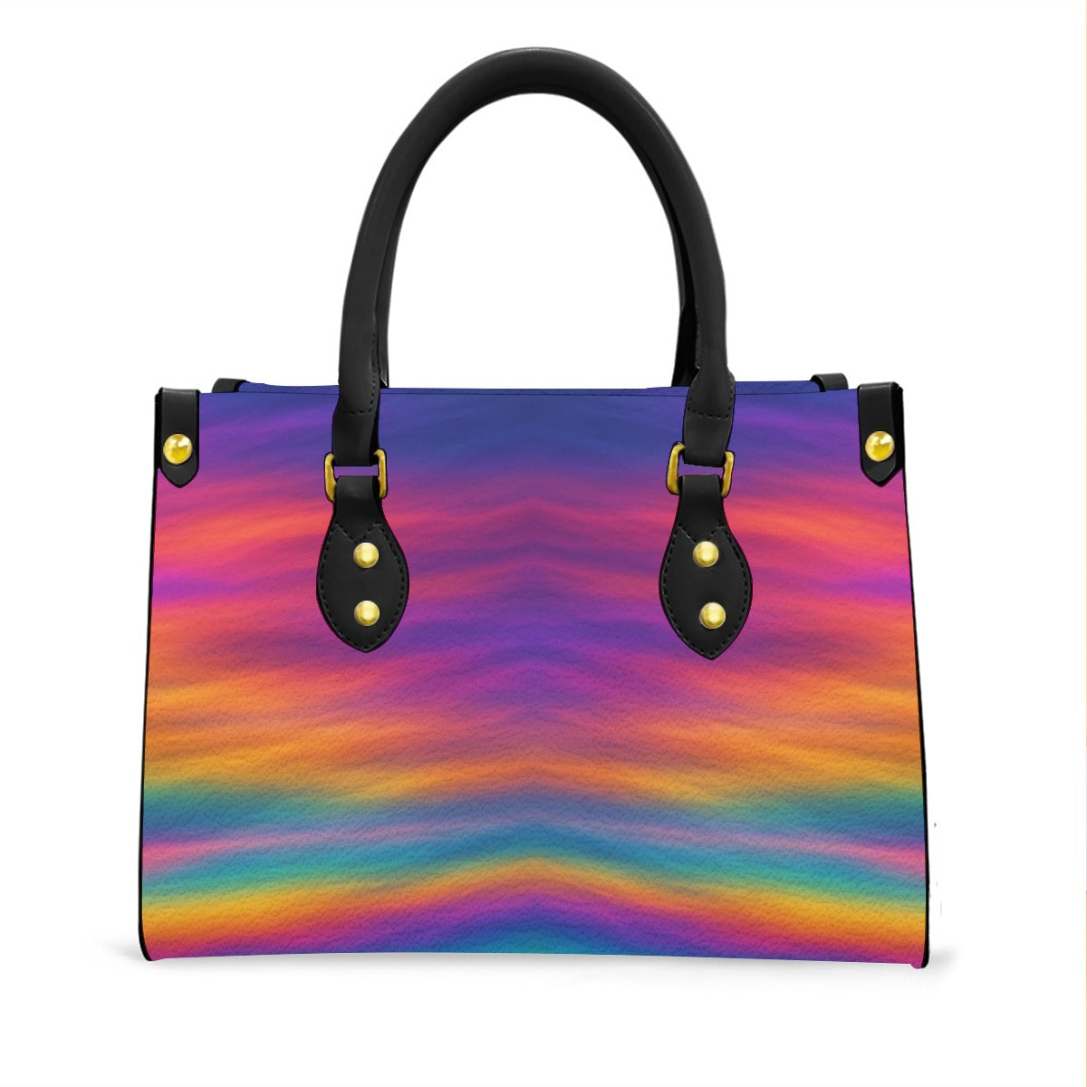 Women's Tote Bag With Black Handle
