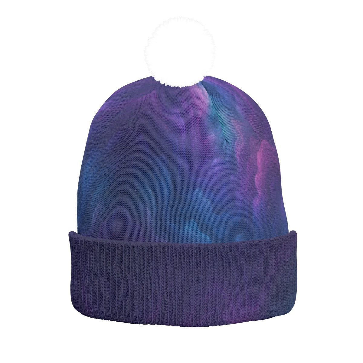 Unisex Knitted Hat With Pom-Pom