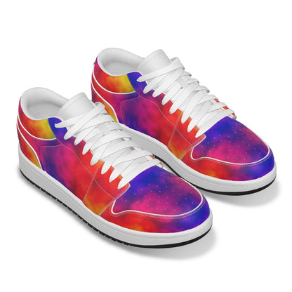 Men's Low State Leather Stitching Shoes