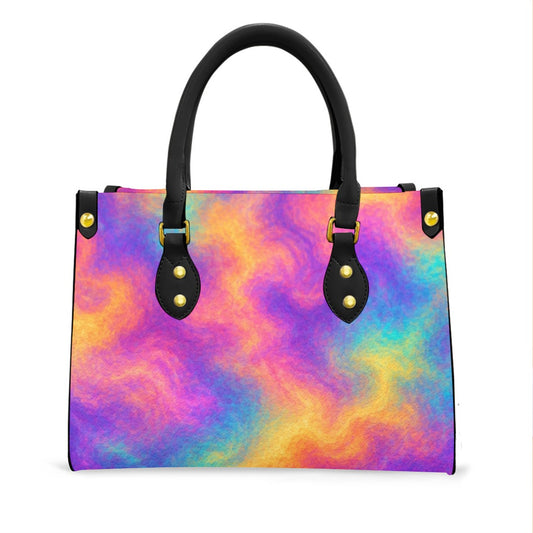 Women's Tote Bag With Black Handle