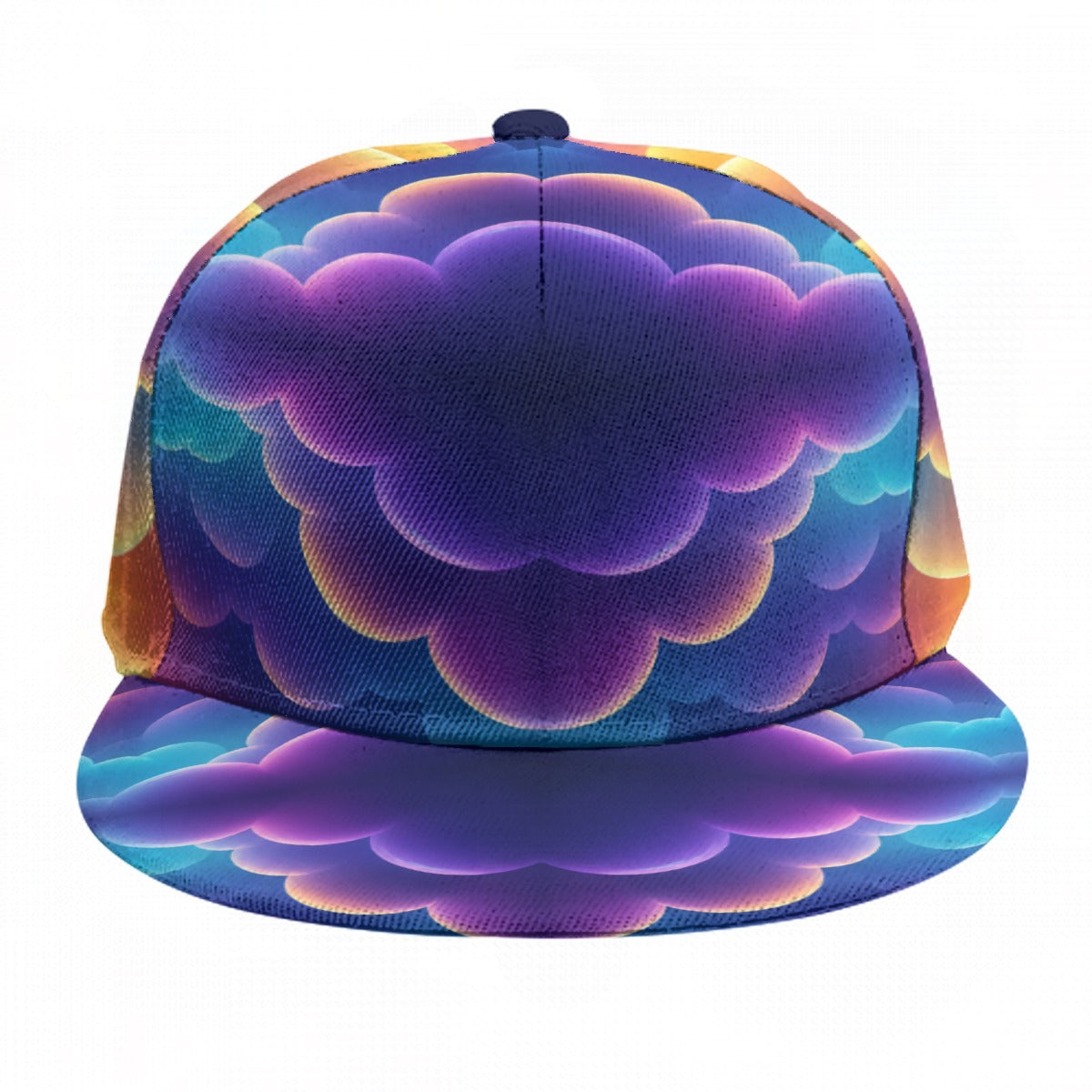 Baseball Cap With Flat Brim