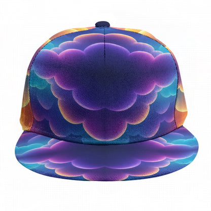 Baseball Cap With Flat Brim