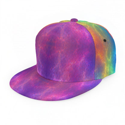 Baseball Cap With Flat Brim
