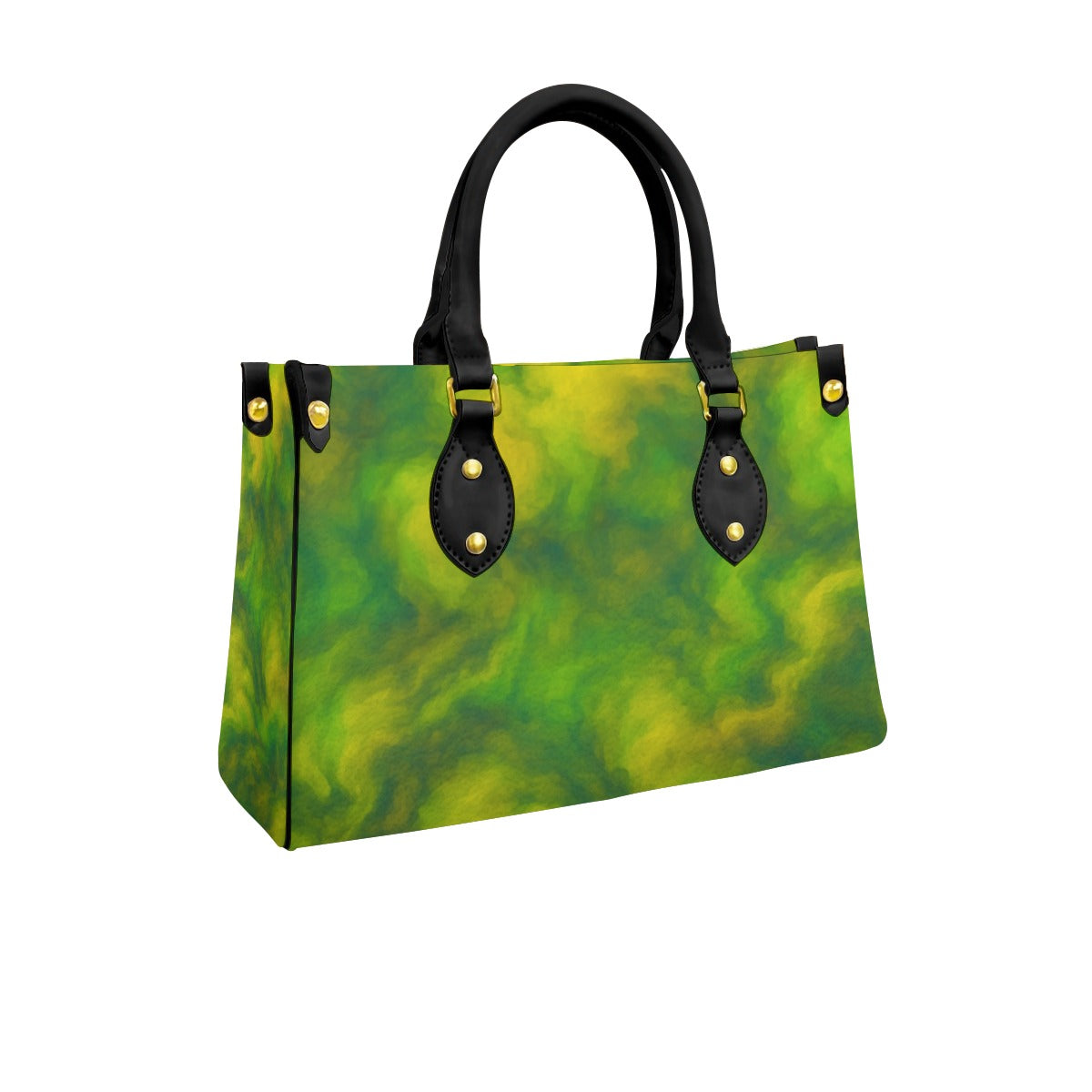 Women's Tote Bag With Black Handle
