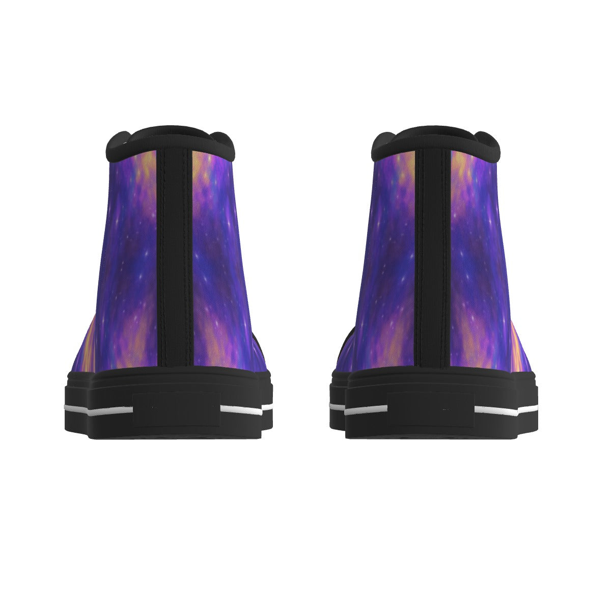 Men's Black Sole Canvas Shoes