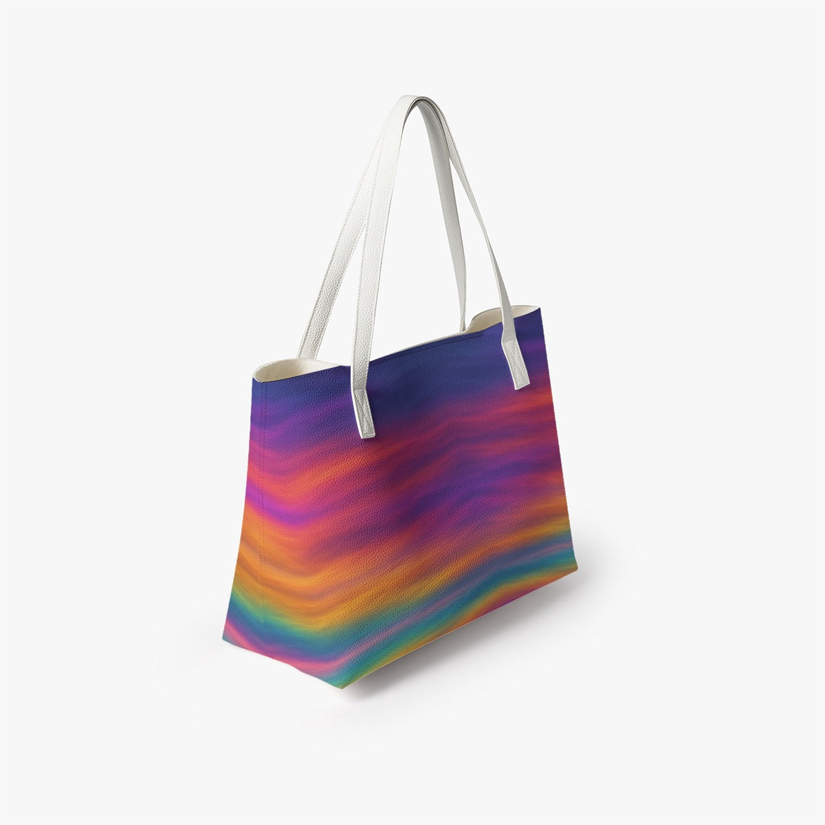 Unisex Stylish PU Leather Tote Bag
