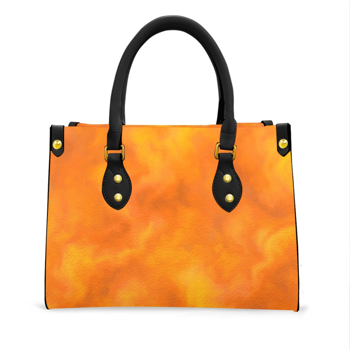 Women's Tote Bag With Black Handle