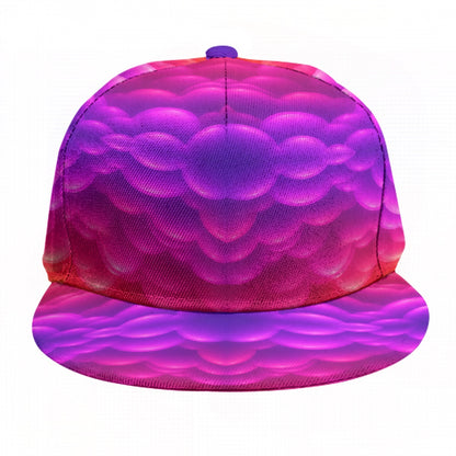Baseball Cap With Flat Brim