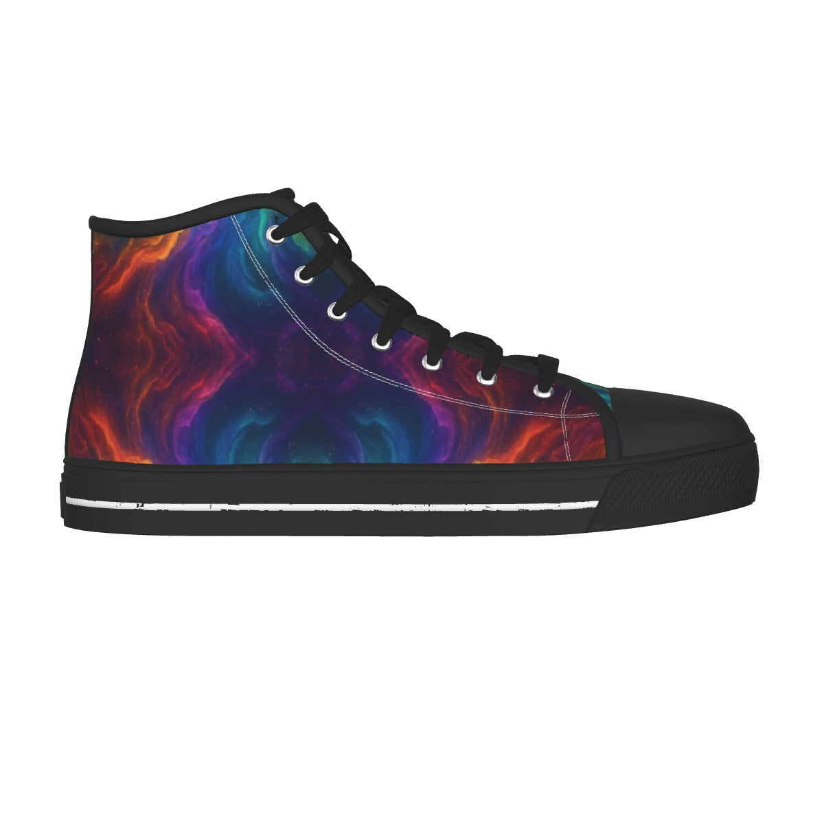 Men's Black Sole Canvas Shoes