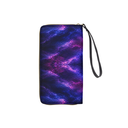 Long Wallet With Black Hand Strap