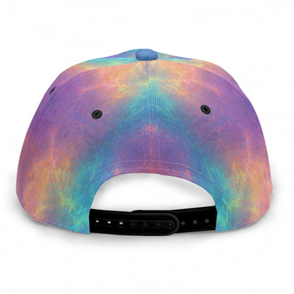 Baseball Cap With Flat Brim
