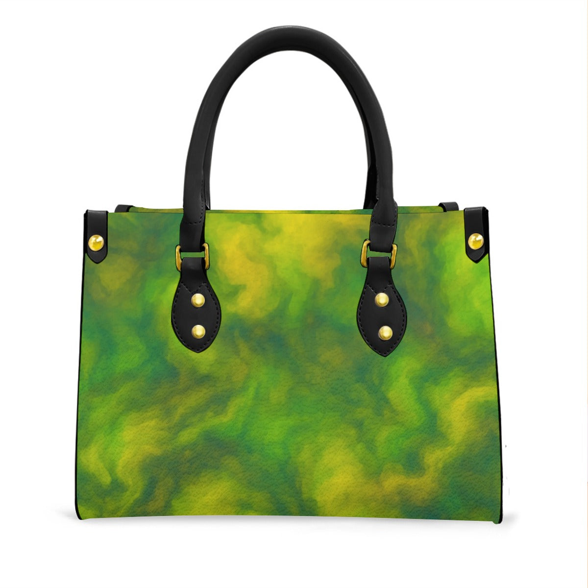 Women's Tote Bag With Black Handle
