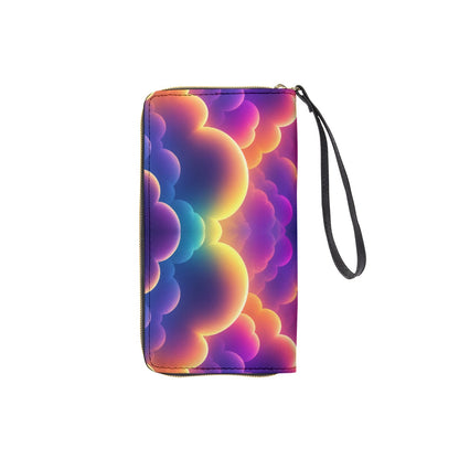 Long Wallet With Black Hand Strap