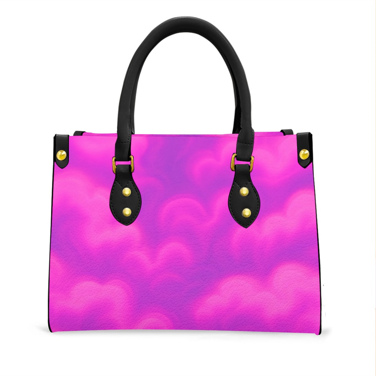 Women's Tote Bag With Black Handle