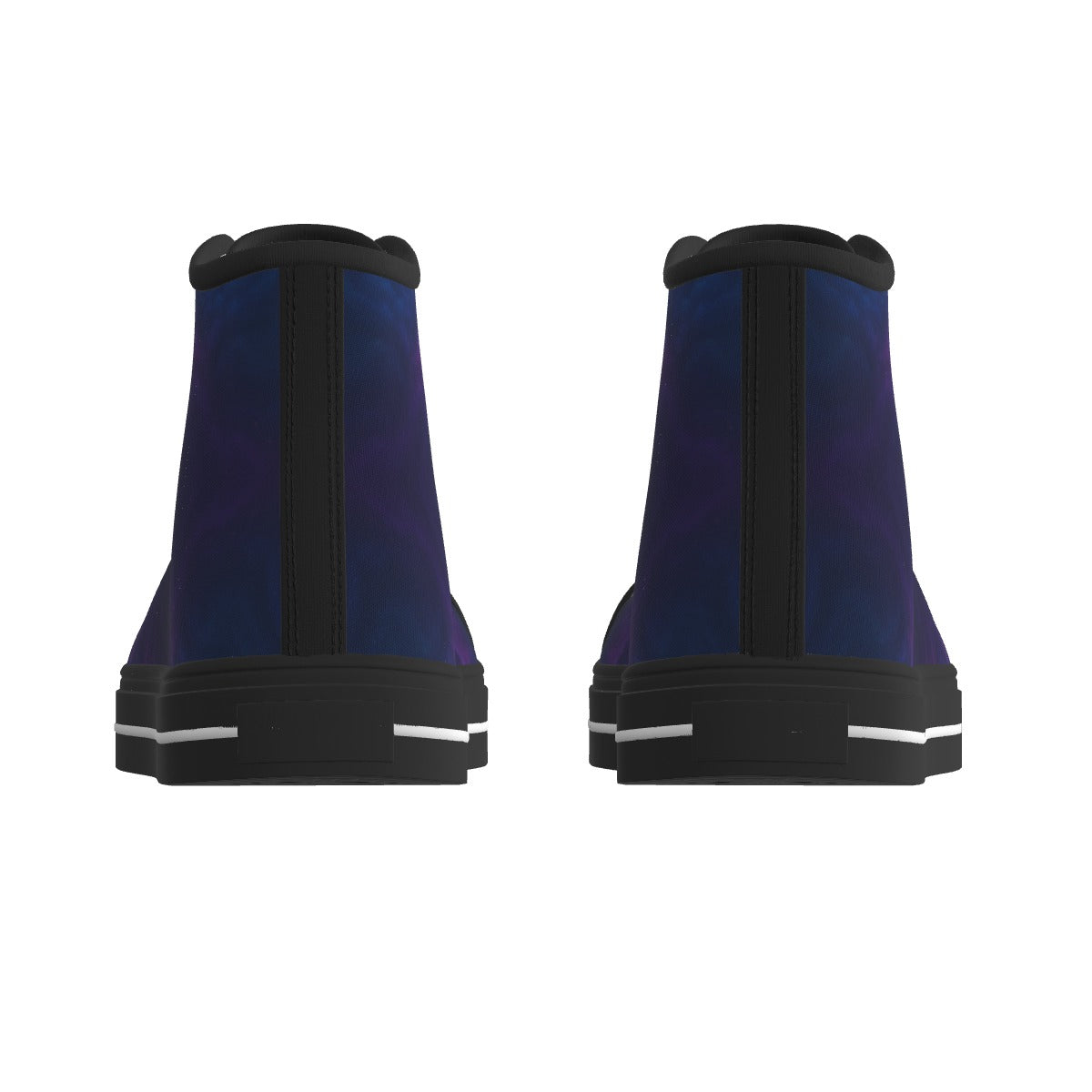 Men's Black Sole Canvas Shoes