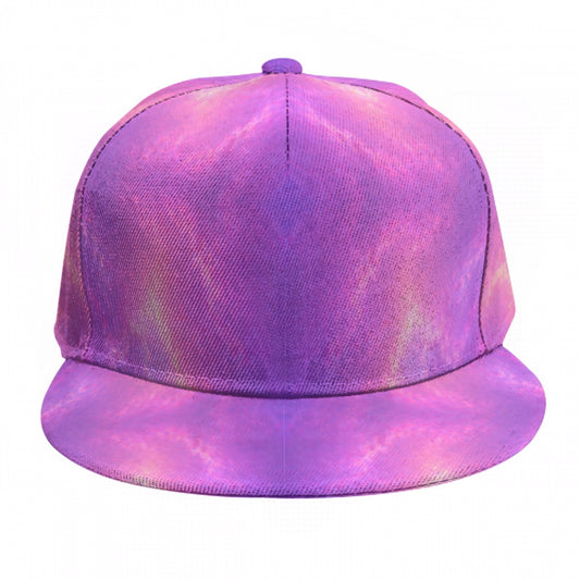 Baseball Cap With Flat Brim