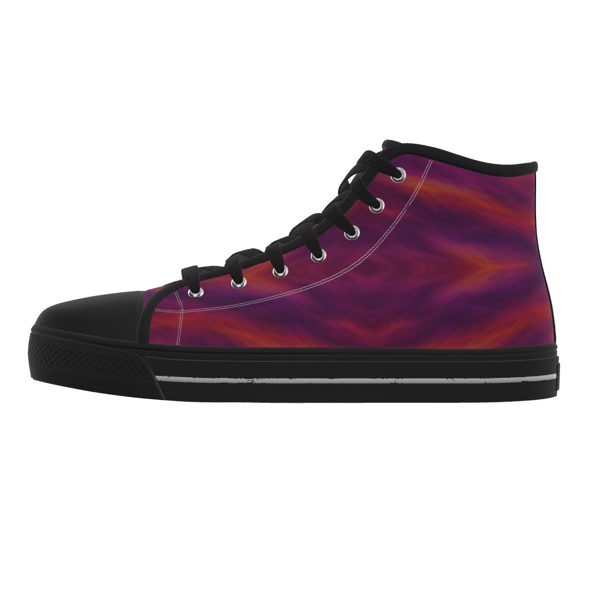 Men's Black Sole Canvas Shoes