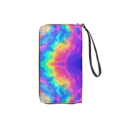 Long Wallet With Black Hand Strap