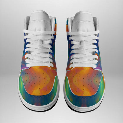 Men's Synthetic Leather Stitching Shoes