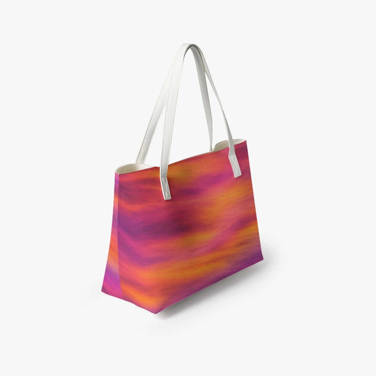 Unisex Stylish PU Leather Tote Bag