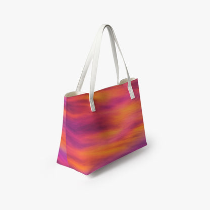 Unisex Stylish PU Leather Tote Bag