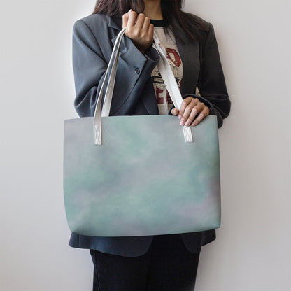 Unisex Stylish PU Leather Tote Bag