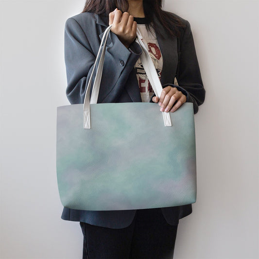 Unisex Stylish PU Leather Tote Bag