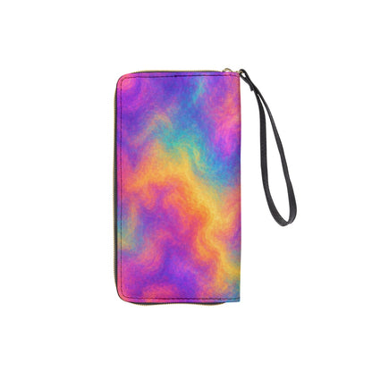 Long Wallet With Black Hand Strap