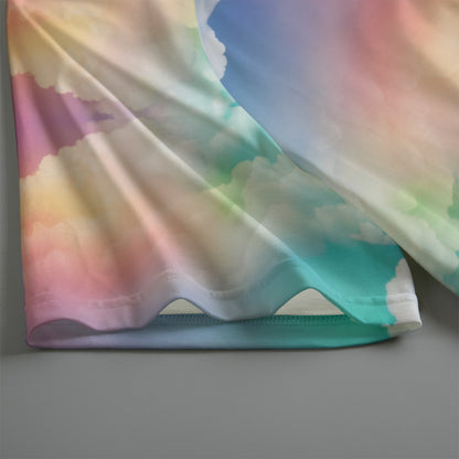 Women's V-neck T-shirt With Short Sleeve