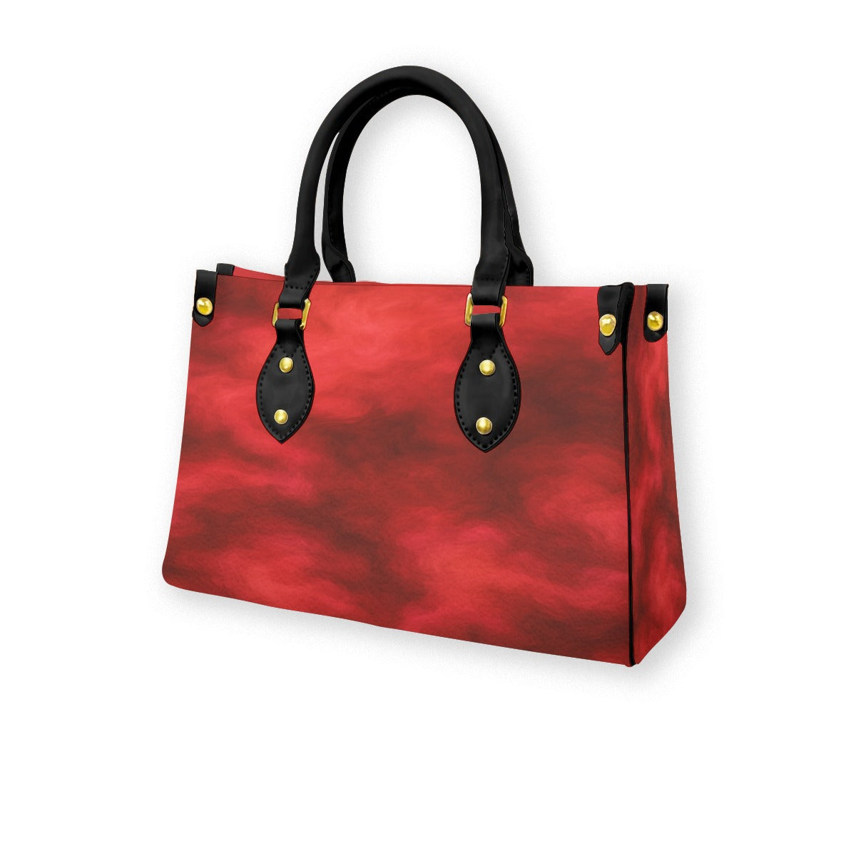 Women's Tote Bag With Black Handle