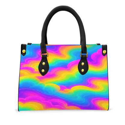 Women's Tote Bag With Black Handle