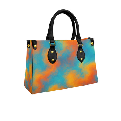 Women's Tote Bag With Black Handle