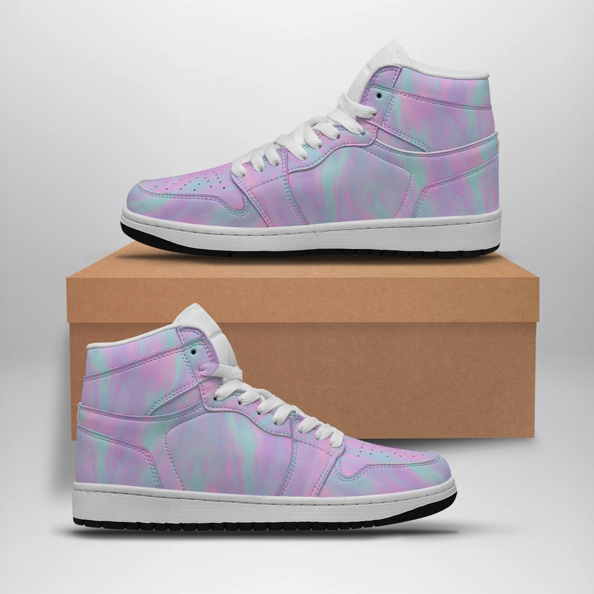 Women's Synthetic Leather Stitching Shoes