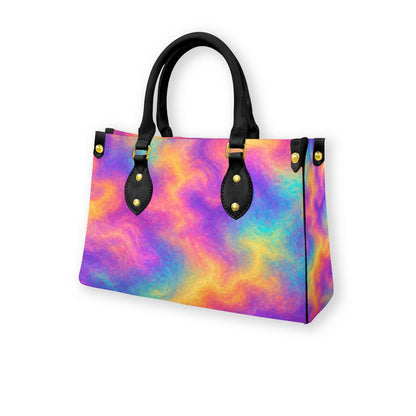 Women's Tote Bag With Black Handle