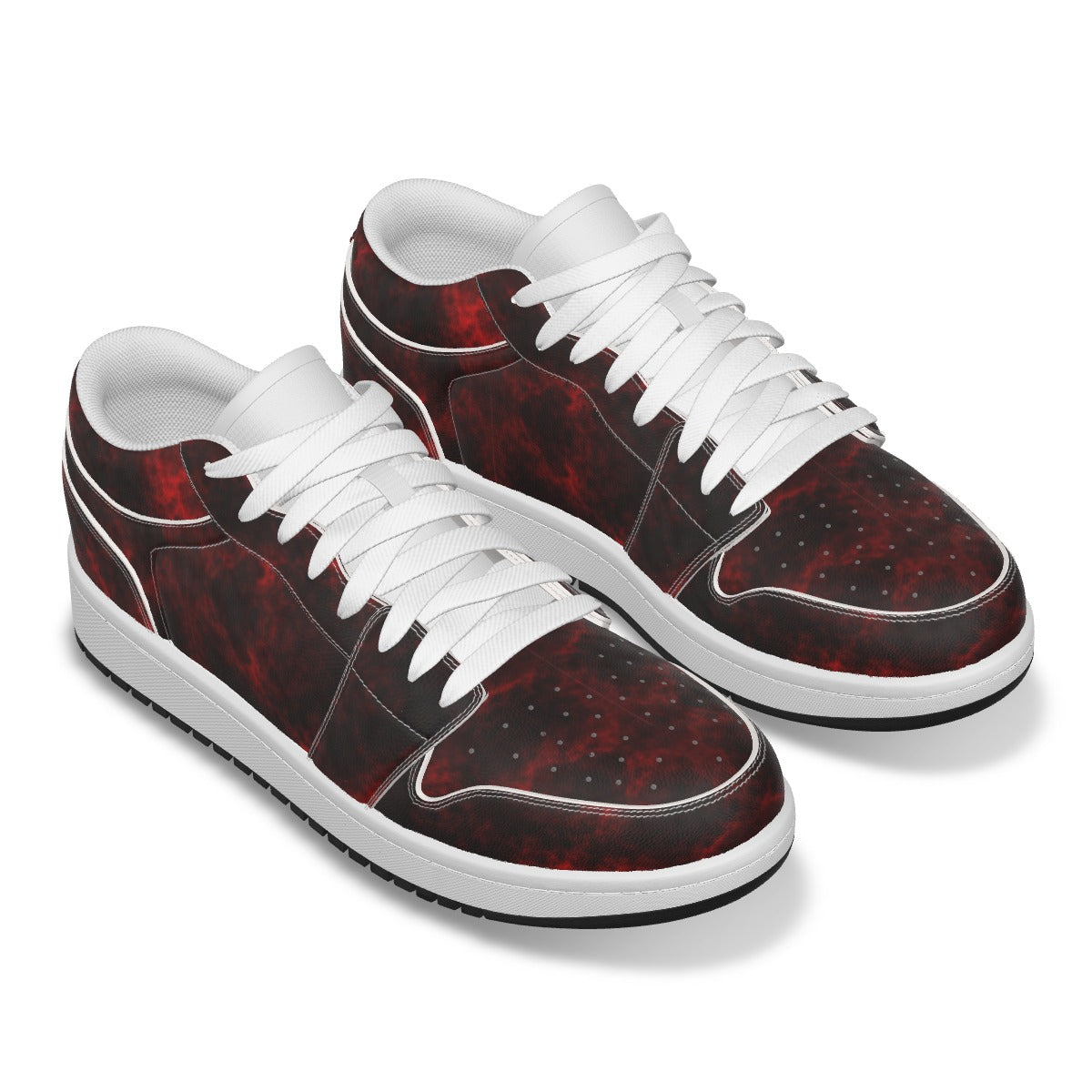 Men's Low State Leather Stitching Shoes