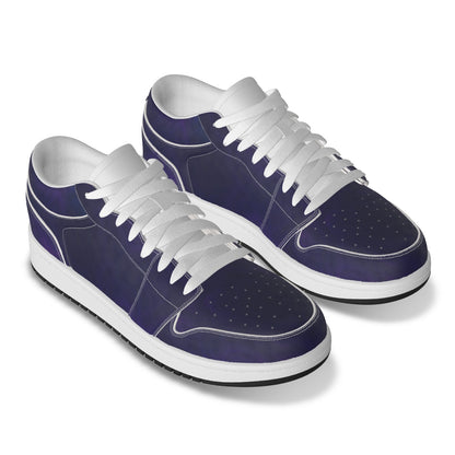 Men's Low State Leather Stitching Shoes