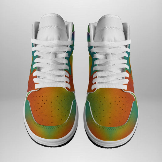 Women's Synthetic Leather Stitching Shoes