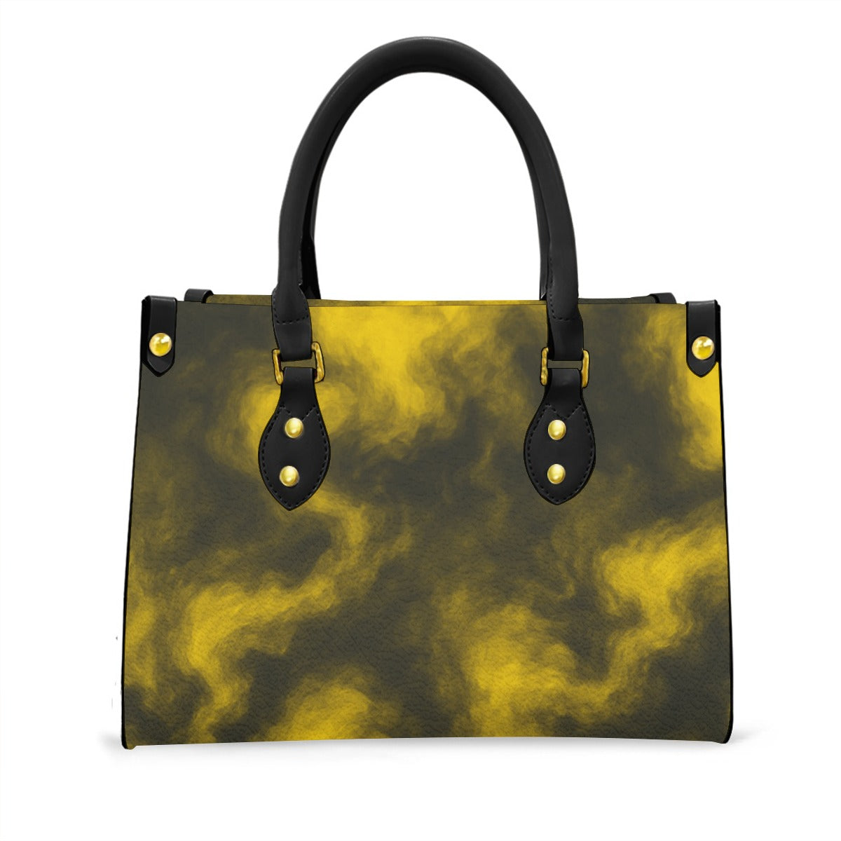 Women's Tote Bag With Black Handle