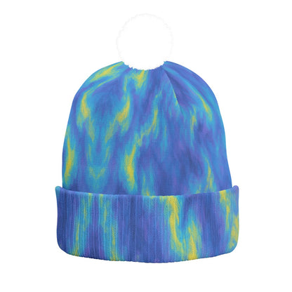 Unisex Knitted Hat With Pom-Pom